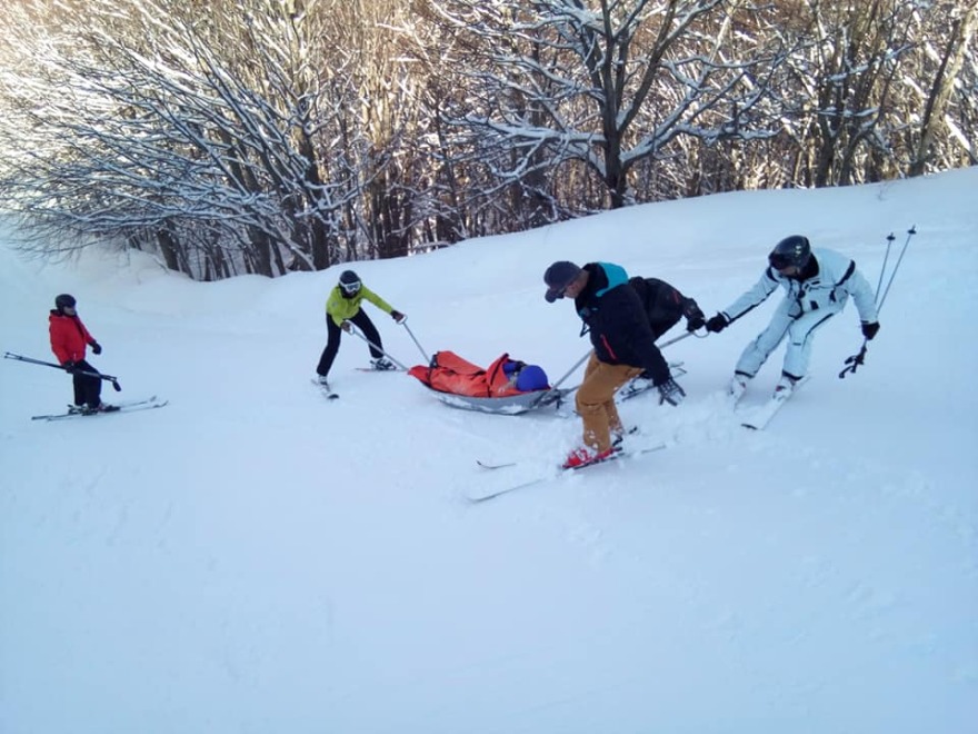 Δύο τραυματίες στο Χιονοδρομικό Κέντρο Πηλίου