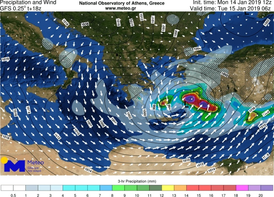 Καιρός: 11 μποφόρ σήμερα οι άνεμοι στο Αιγαίο - Απαγορευτικό απόπλου
