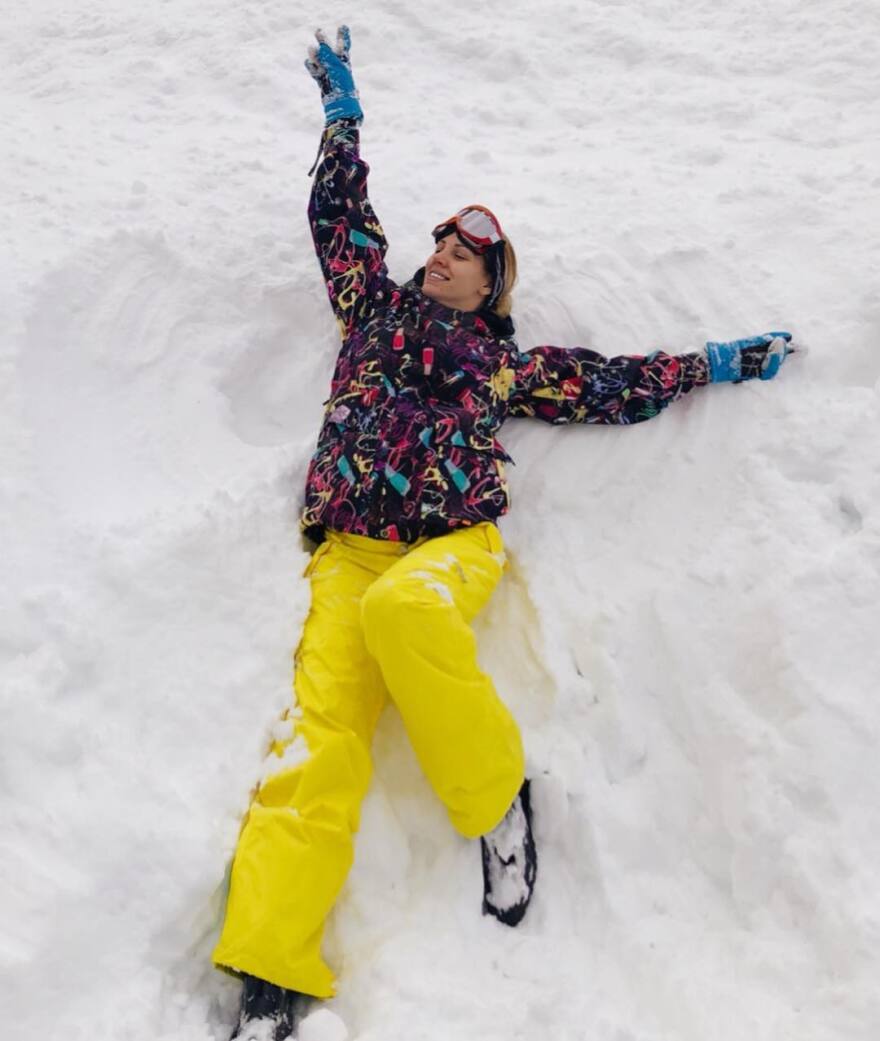 Η ετοιμόγεννη Σάσα Μπάστα... πήρε τα βουνά 