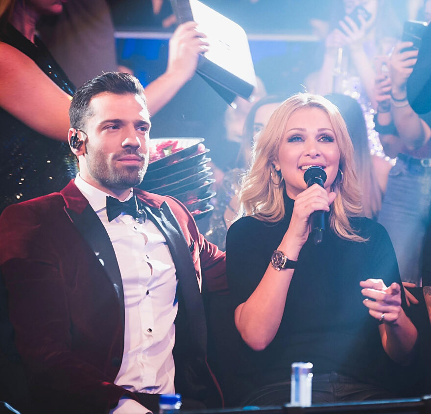 Νατάσα Θεοδωρίδου και Σταν διασκέδασαν στον Κωνσταντίνο Αργυρό 