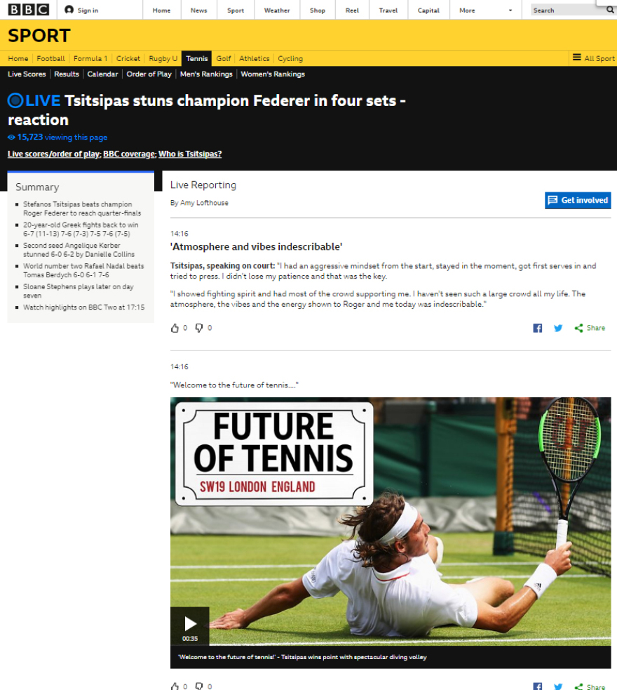 Θρίαμβος Τσιτσιπά στην Αυστραλία: Νίκησε τον μεγάλο Φέντερερ!