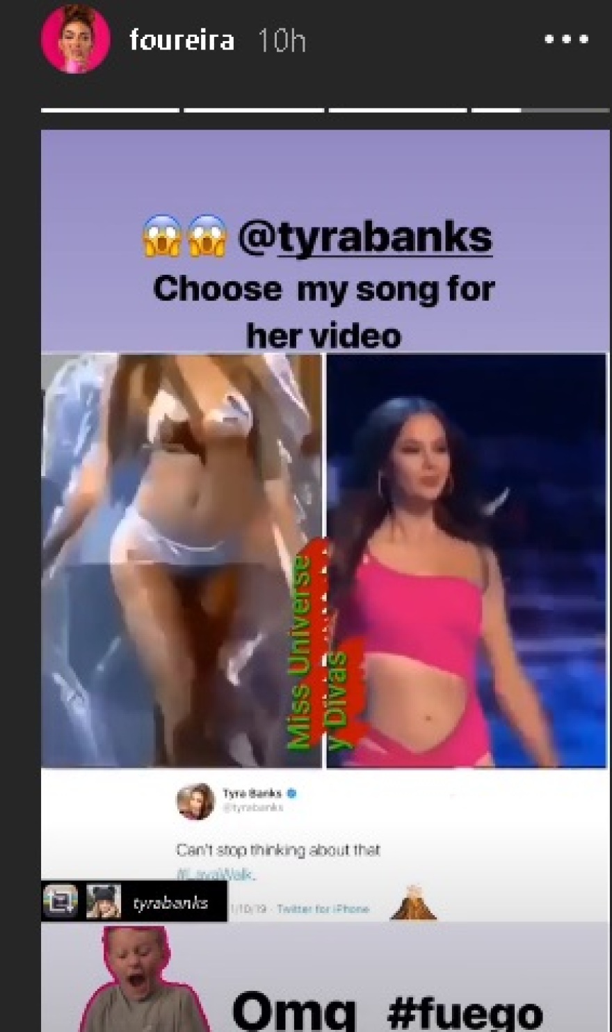 Την Ελένη Φουρέιρα επέλεξε η Tyra Banks για να «ντύσει» μουσικά ένα video της