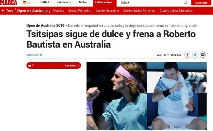  Στέφανος Τσιτσιπάς: Ο ξένος Τύπος «υποκλίνεται» στον Έλληνα θεό του τένις