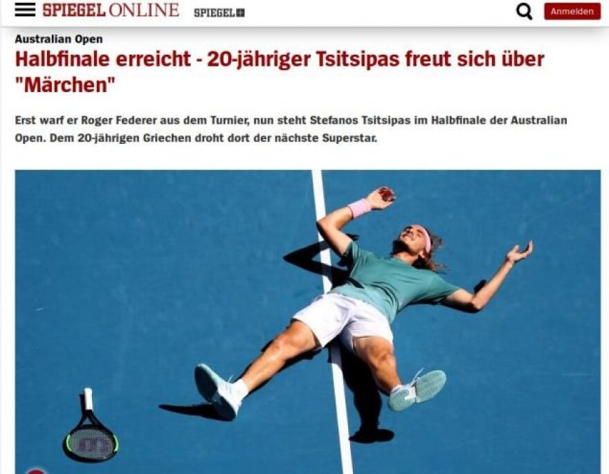  Στέφανος Τσιτσιπάς: Ο ξένος Τύπος «υποκλίνεται» στον Έλληνα θεό του τένις