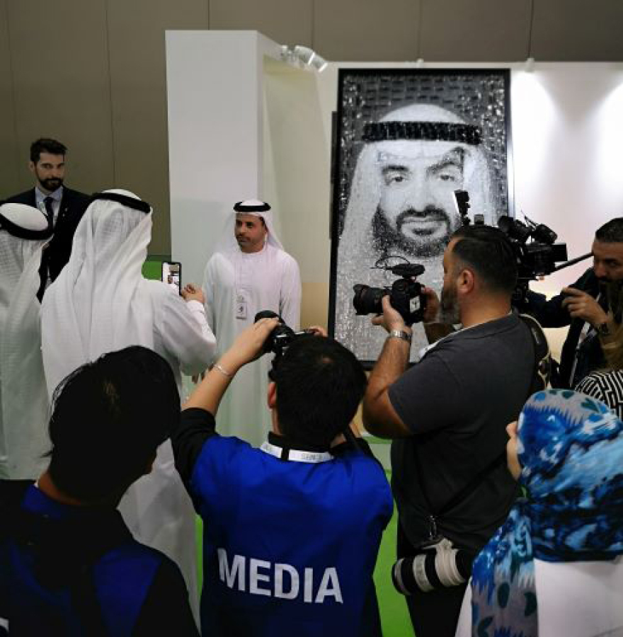 Νέα έκθεση του Νίκου Φλώρου στα Αραβικά Εμιράτα