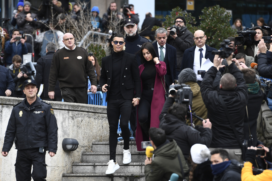 Ο Κριστιάνο Ρονάλντο θα πληρώσει 18,8 εκατ. ευρώ πρόστιμο για φοροδιαφυγή