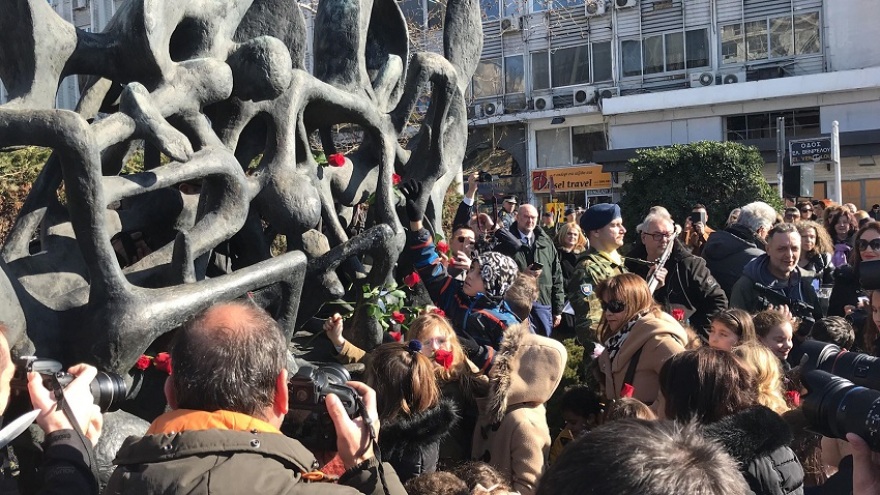 H Θεσσαλονίκη τιμά τα θύματα του Ολοκαυτώματος