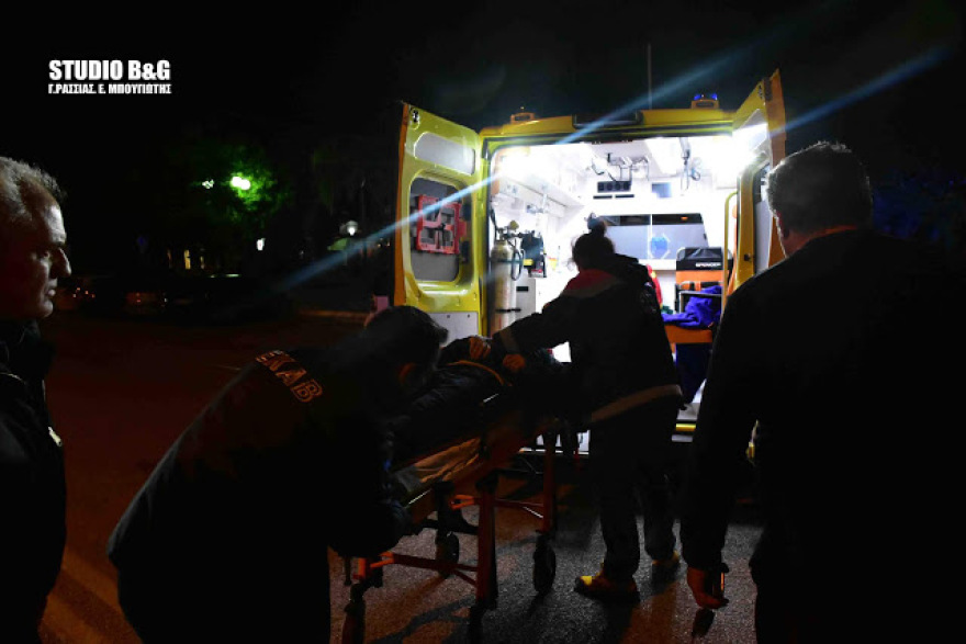 Τροχαίο ατύχημα με τραυματία στο Ναύπλιο
