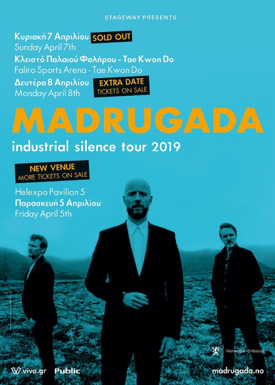 Madrugada: Ξεκίνησε το Industrial Silence European Tour 2019