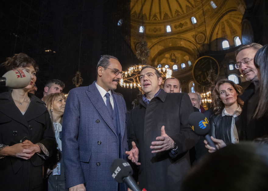 Στη Χάλκη ο Αλέξης Τσίπρας - Νωρίτερα επισκέφτηκε την Αγιά Σοφιά