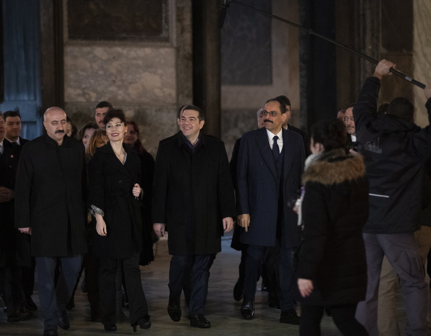 Στη Χάλκη ο Αλέξης Τσίπρας - Νωρίτερα επισκέφτηκε την Αγιά Σοφιά
