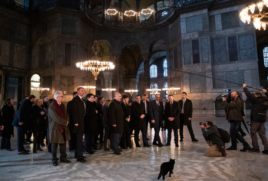 Στη Χάλκη ο Αλέξης Τσίπρας - Νωρίτερα επισκέφτηκε την Αγιά Σοφιά