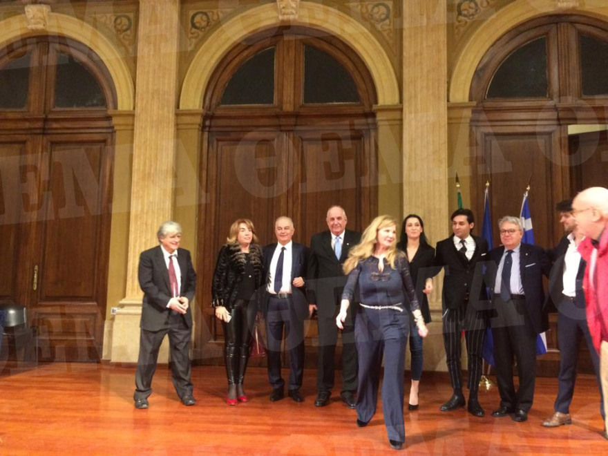 Φωτογραφίες από το Μιλάνο: Ο Τέρενς Κουίκ στο Ινστιτούτο Τυφλών