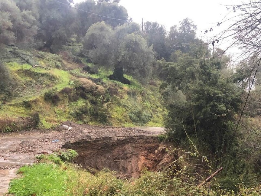 Κακοκαιρία: Τεράστιες καταστροφές στα Χανιά 