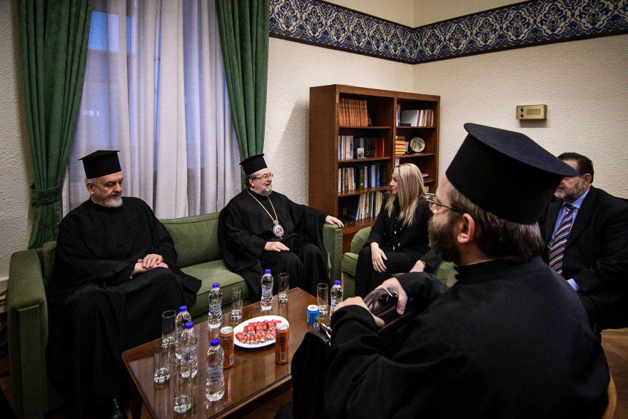 Συνάντηση Γεννηματά με αντιπροσωπεία του Οικουμενικού Πατριαρχείου