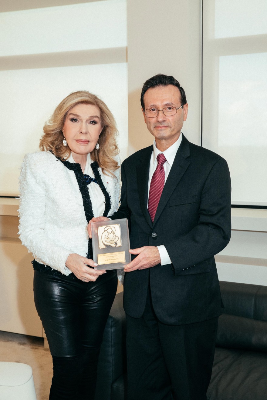 Συνάντηση της Μαριάννας Β. Βαρδινογιάννη με τον George Sigounas