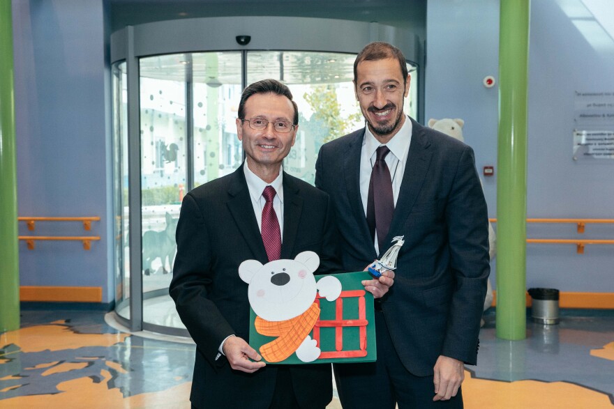 Συνάντηση της Μαριάννας Β. Βαρδινογιάννη με τον George Sigounas