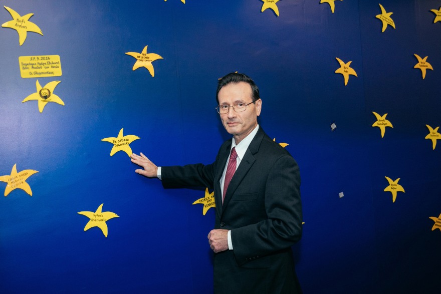 Συνάντηση της Μαριάννας Β. Βαρδινογιάννη με τον George Sigounas