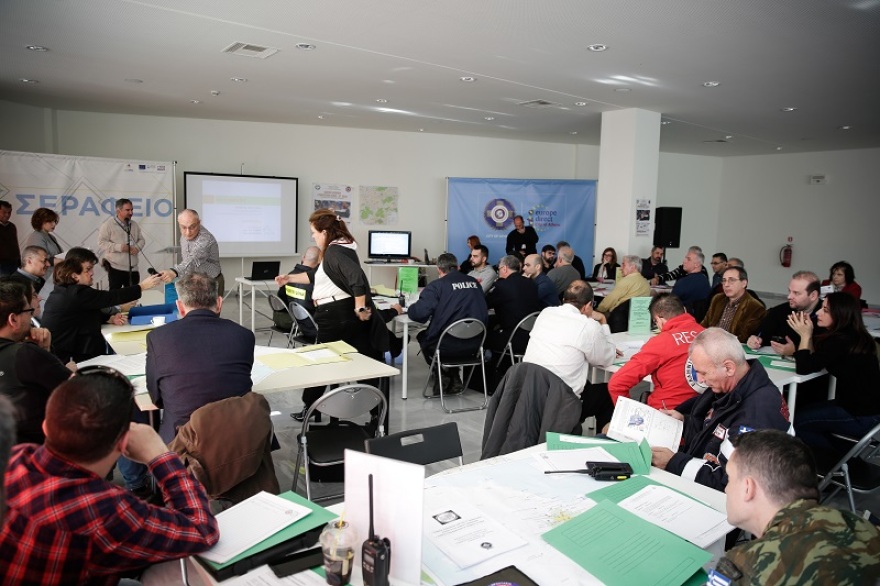 Η Περιφέρεια Αττικής έκανε άσκηση ετοιμότητας για σεισμό 6,1 Ρίχτερ στην Αθήνα 