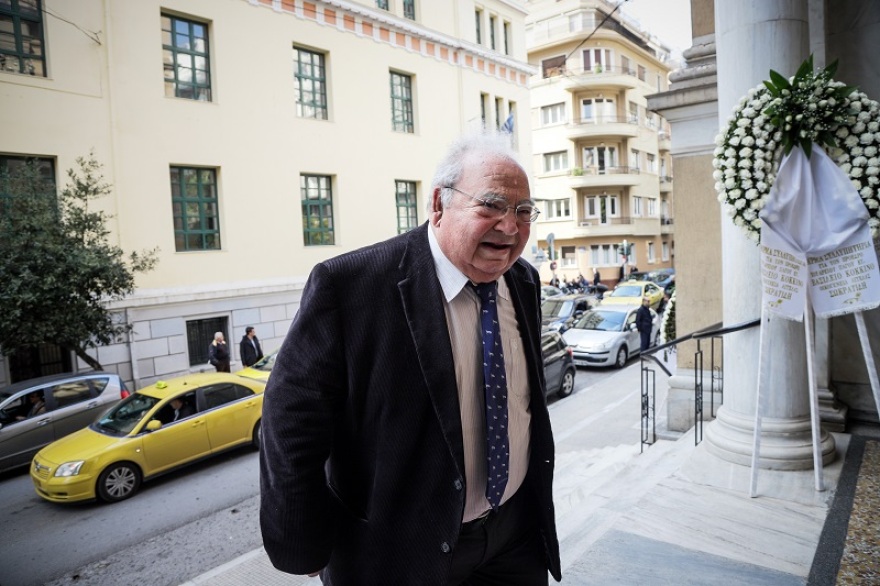 Το τελευταίο «αντίο» στον πρώην πρόεδρο του Αρείου Πάγου Βασίλη Κόκκινο
