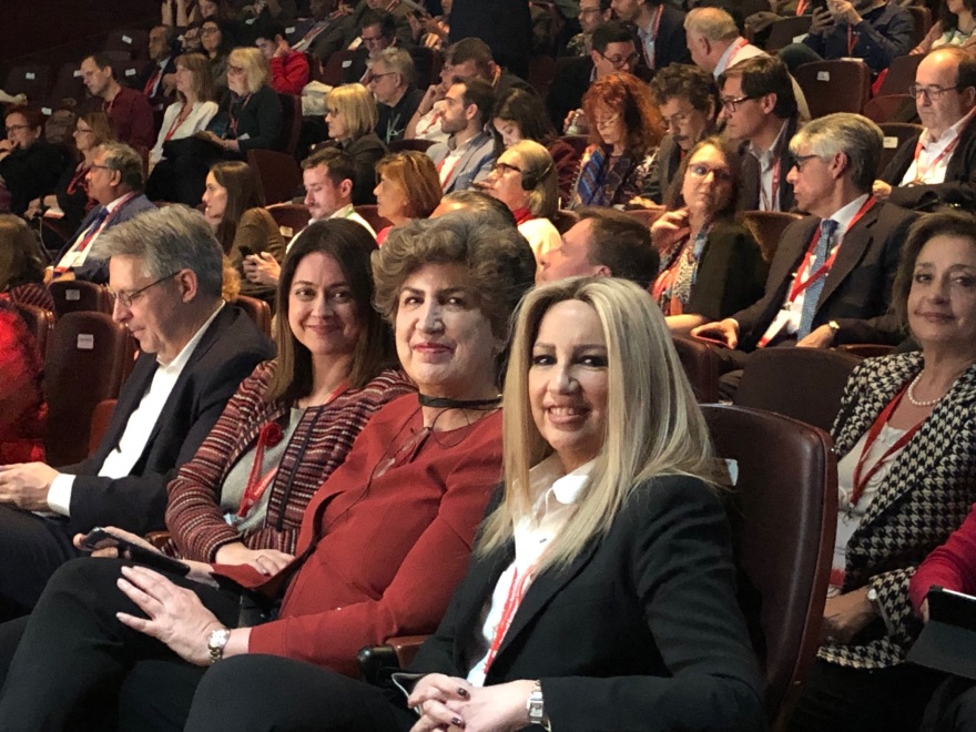 Γεννηματά στους Ευρωπαίους σοσιαλιστές: Τα νησιά μας μετατράπηκαν σε αποθήκες ψυχών