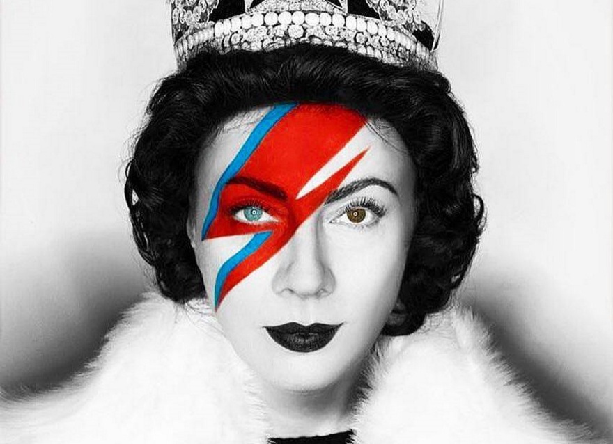 Η εντυπωσιακή μεταμόρφωση της Σμαράγδας Καρύδη σε βασίλισσα του Banksy