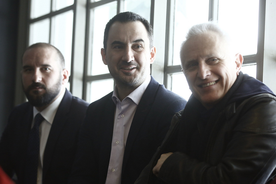 Ραγκούσης, Τασία και Παπαχριστόπουλος στη «Γέφυρα» για τον Τσίπρα