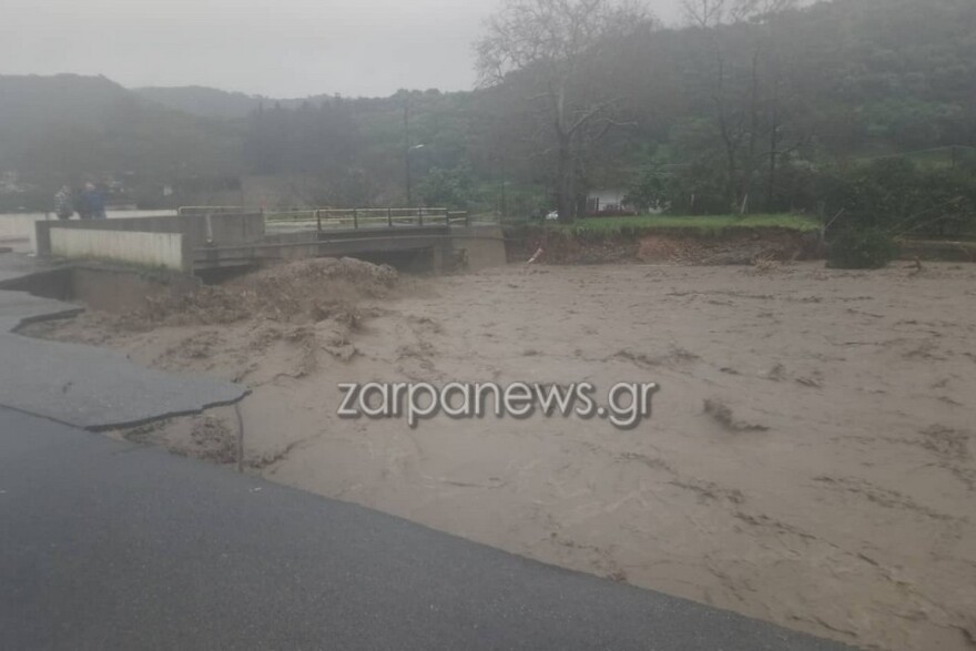 Βιβλική καταστροφή στην Κρήτη - Αγωνία για τον αγνοούμενο βοσκό