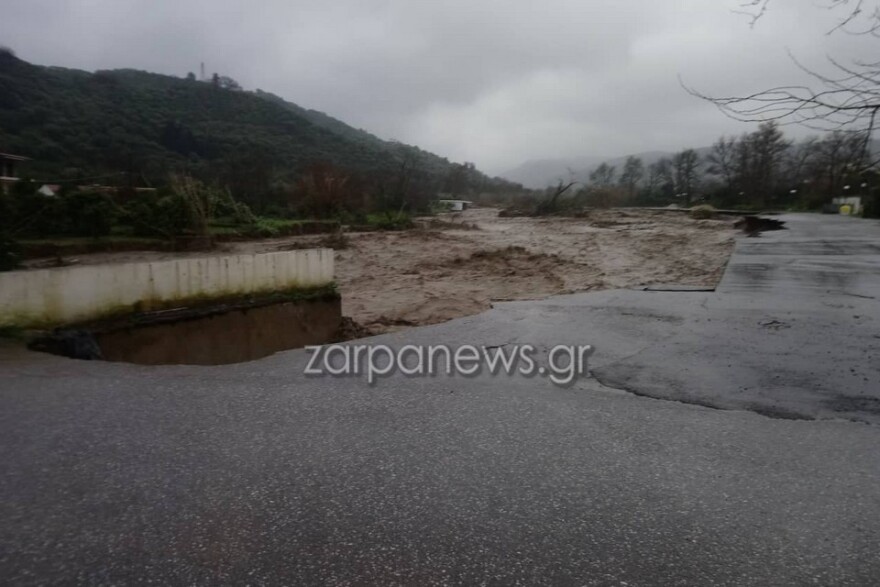 Βιβλική καταστροφή στην Κρήτη - Αγωνία για τον αγνοούμενο βοσκό