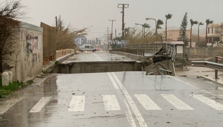Κακοκαιρία στην Κρήτη: Μετρούν πληγές μετά τη βιβλική καταστροφή