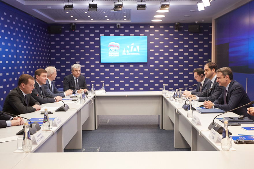 Μητσοτάκης σε Ρώσους: Στο πρόσωπό μου θα βρείτε πάντα έναν αξιόπιστο και φερέγγυο συνομιλητή