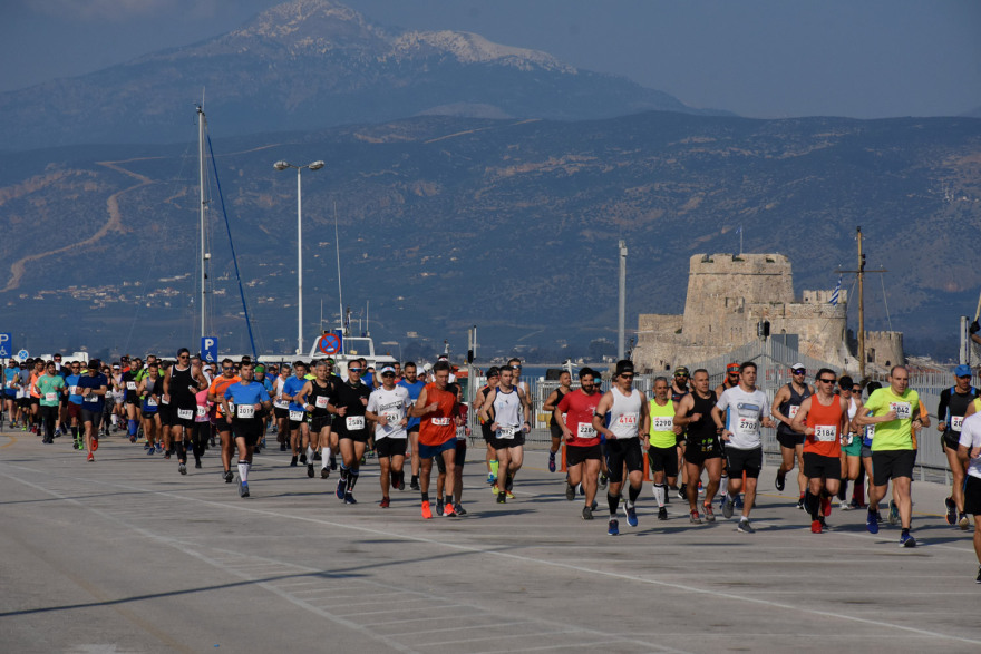 Με μεγάλη συμμετοχή ο 6ος Μαραθώνιος Ναυπλίου