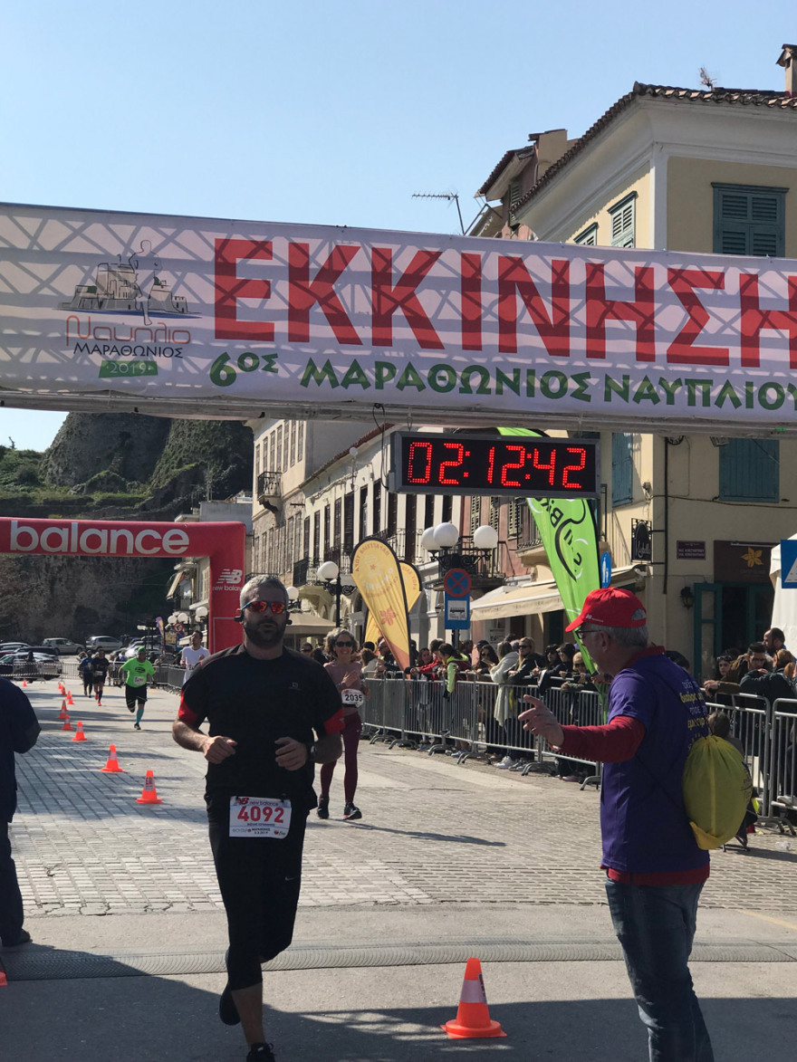 Με μεγάλη συμμετοχή ο 6ος Μαραθώνιος Ναυπλίου