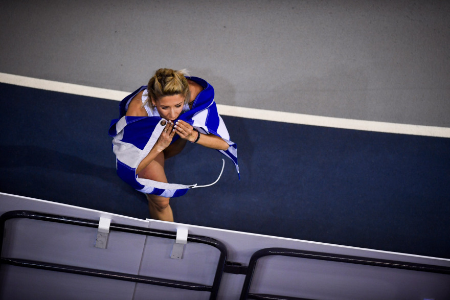 Ευρωπαϊκό πρωτάθλημα κλειστού στίβου: Αργυρό στο τριπλούν για τη Βούλα Παπαχρήστου