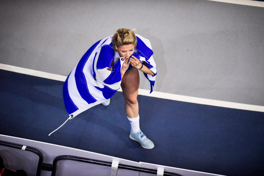 Ευρωπαϊκό πρωτάθλημα κλειστού στίβου: Αργυρό στο τριπλούν για τη Βούλα Παπαχρήστου