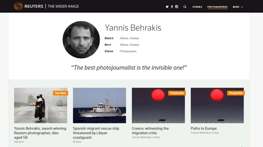 Το αντίο στον Γιάννη Μπεχράκη από το Reuters με τις καλύτερες φωτογραφίες του 