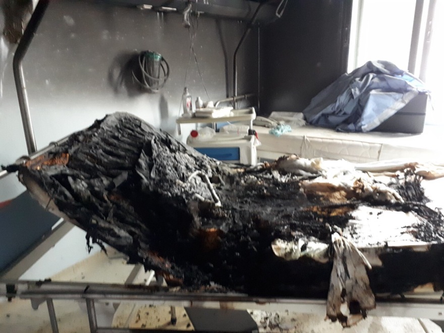 ΚΑΤ: Σοκάρουν οι εικόνες από τον θάλαμο που απανθρακώθηκε ο άτυχος ασθενής