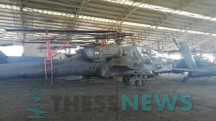 Η 4η Ταξιαρχία Μάχης Αεροπορίας Στρατού των ΗΠΑ αναχωρεί από τη Θεσσαλονίκη
