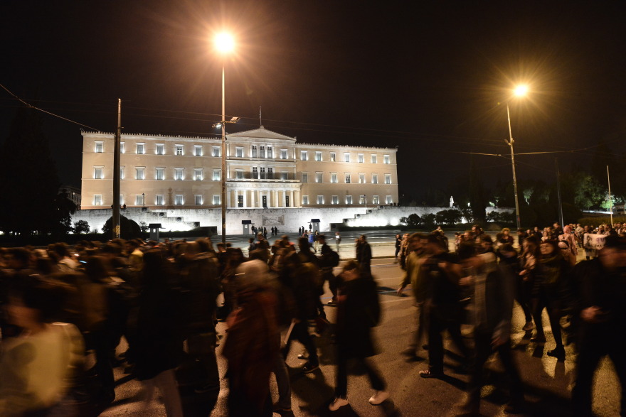 Φεμινιστική πορεία στο κέντρο της Αθήνας για την Ημέρα της Γυναίκας