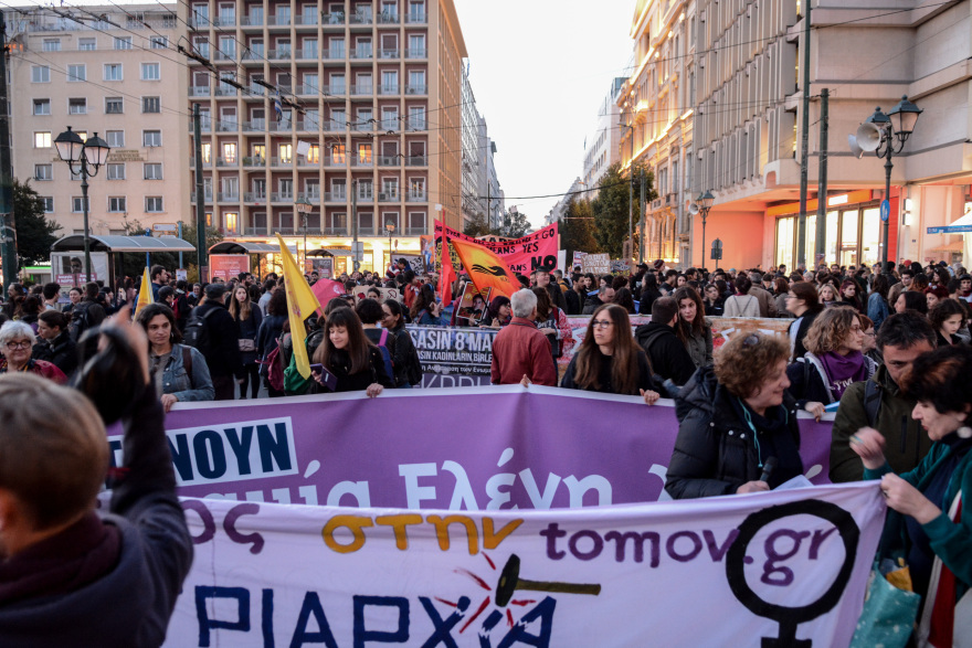 Η Ημέρα της Γυναίκας σε φωτογραφίες: Ογκώδεις διαδηλώσεις σε όλο τον κόσμο