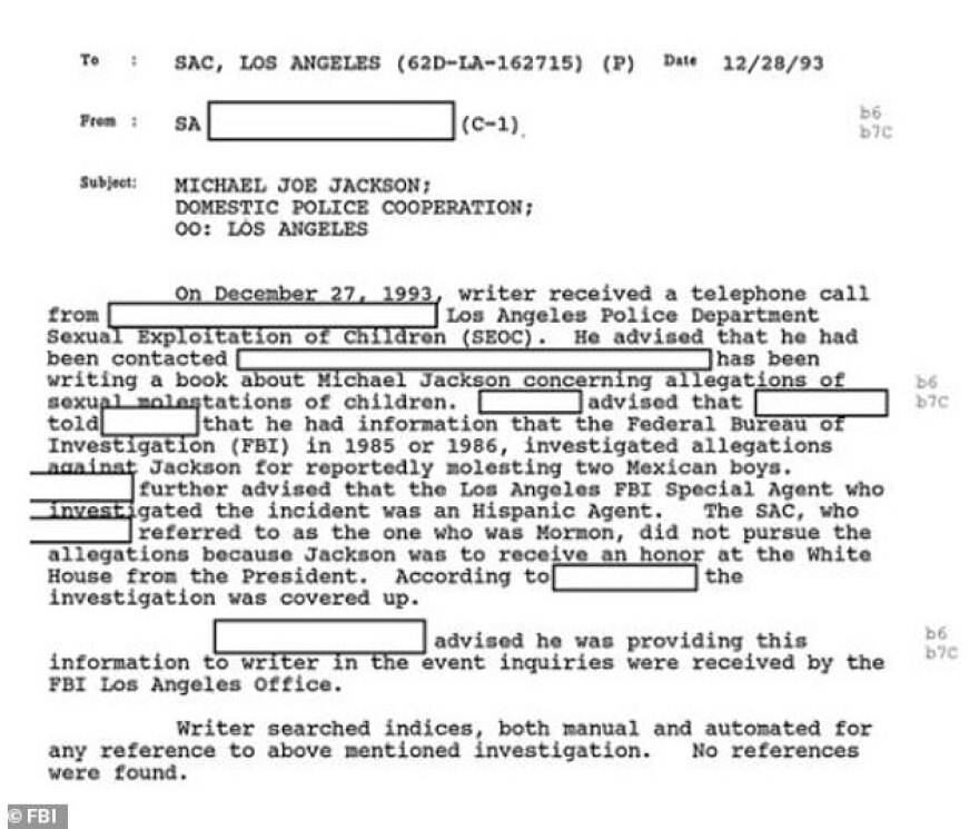 FBI: Έρευνα για τη δράση του «παιδόφιλου» Τζάκσον «θάφτηκε» επειδή... θα τον τιμούσε ο Ρίγκαν 