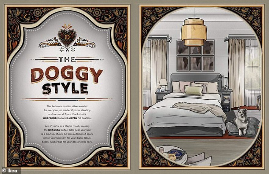 Προτάσεις αλά... «Κάμα Σούτρα» από την ΙΚΕΑ για να διώξεις την πλήξη από την κρεβατοκάμαρα!