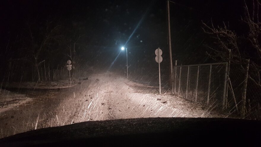 Κακοκαιρία: Έντονη χιονόπτωση στη Φθιώτιδα - Προβλήματα σε Στερεά και δυτική Μακεδονία