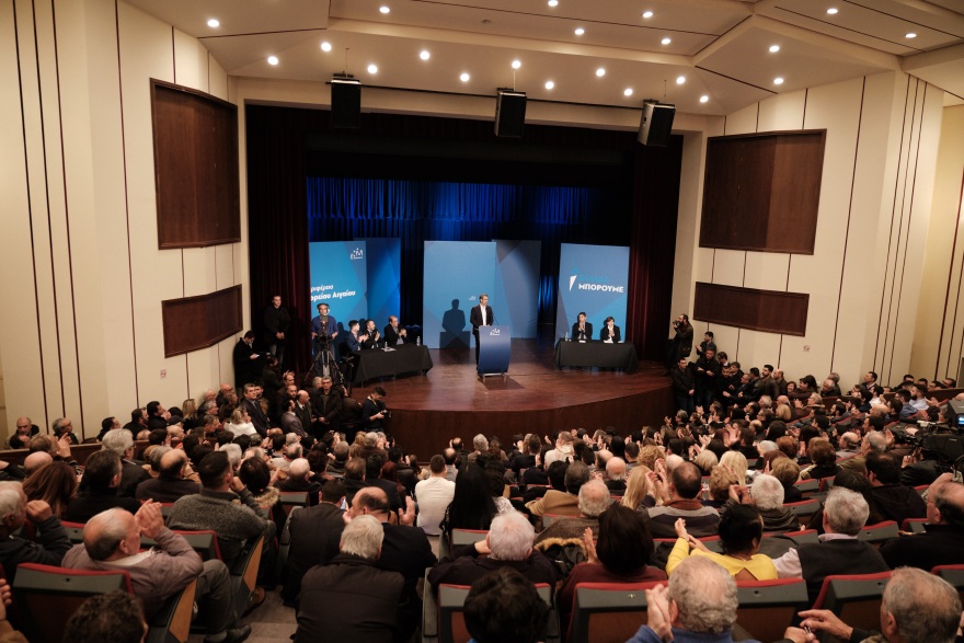 Μητσοτάκης από τη Λέσβο: Δημοψήφισμα οι ευρωεκλογές 