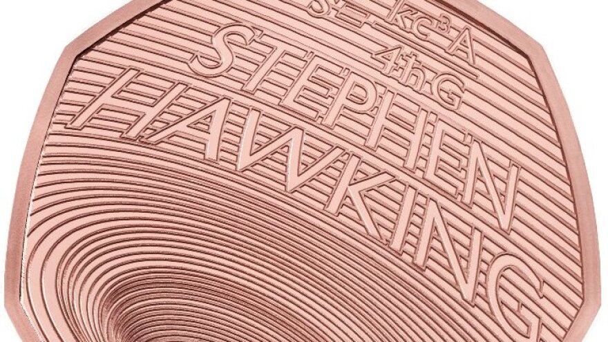 Ένα νόμισμα προς τιμήν του Στίβεν Χόκινγκ