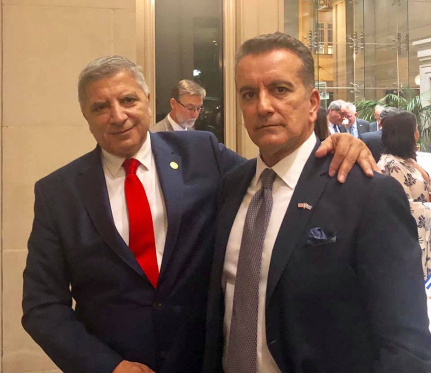 Στο Λευκό Οίκο ο υποψήφιος περιφερειάρχης Αττικής Γ. Πατούλης 