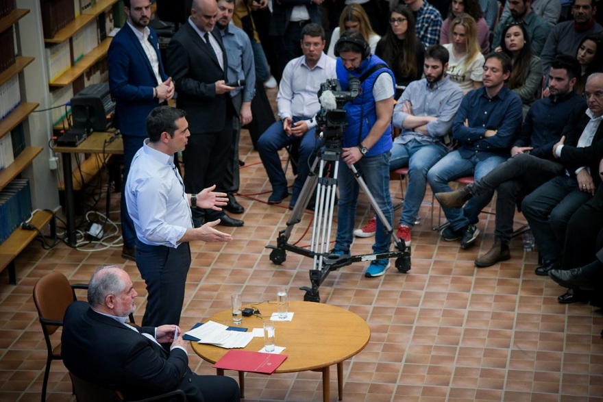 Τσίπρας στο Δημόκριτο: Να έχουμε πάντα την πόρτα της επιστροφής ανοιχτή για κάθε επιστήμονα