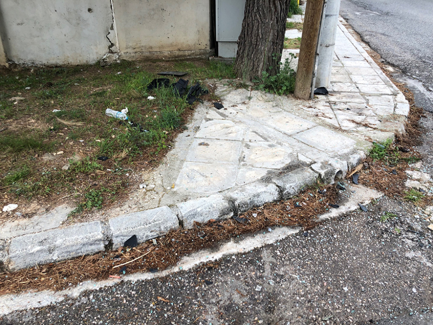 Τροχαίο με λεωφορείο του ΟΑΣΑ στους Θρακομακεδόνες