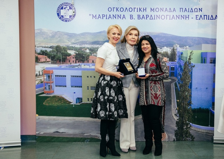 Στην Ογκολογική Μονάδα Παίδων «Μαριάννα Βαρδινογιάννη–ΕΛΠΙΔΑ» το Women's International Club 