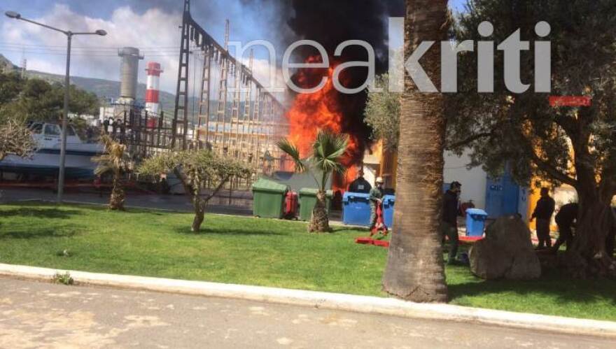 Κρήτη: Γενικό μπλακ άουτ σε Ηράκλειο και Ρέθυμνο  - Έκρηξη σε υποσταθμό της ΔΕΗ